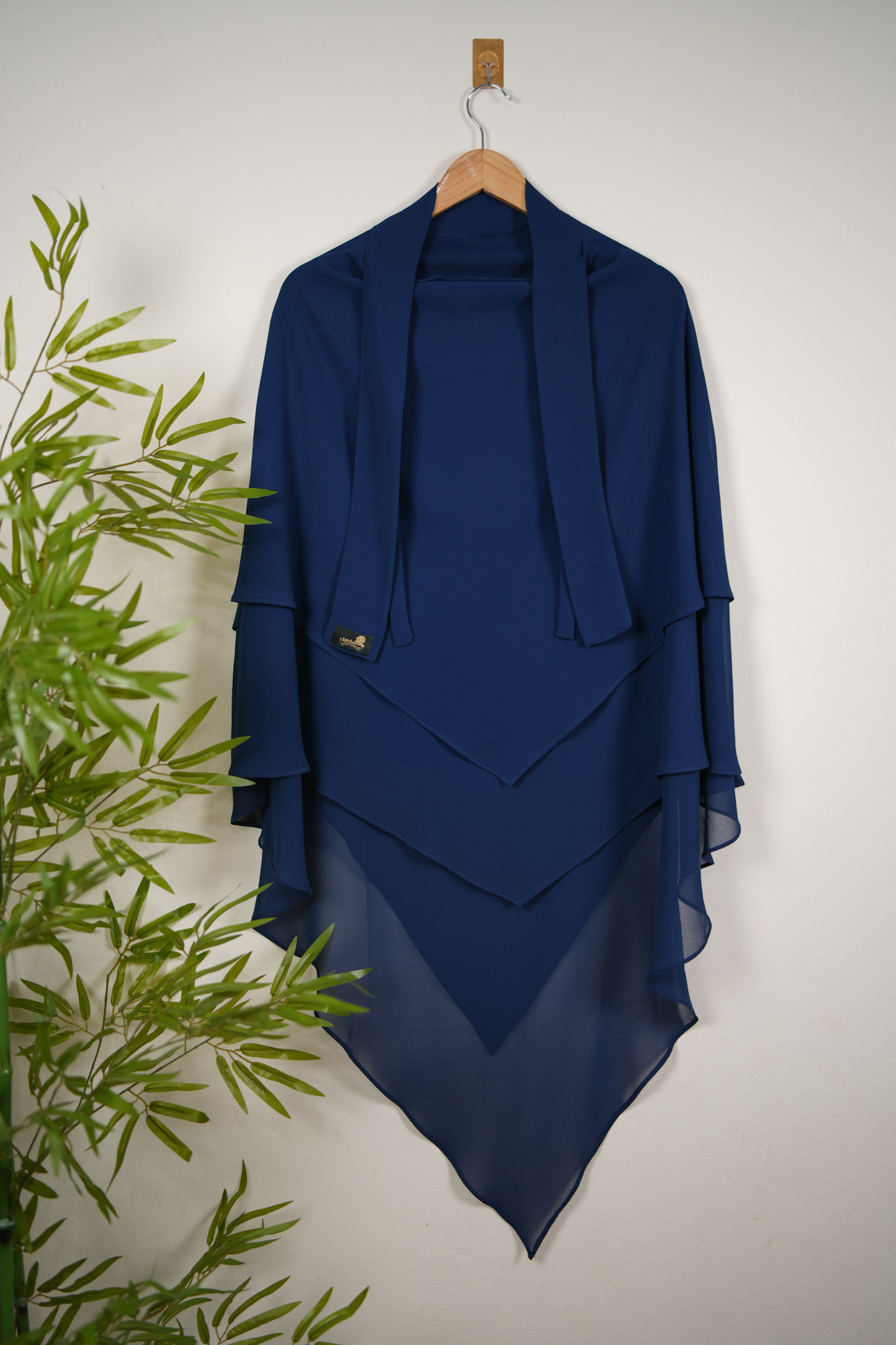 THREE LAYER READY HIJAB NAVY BLUE