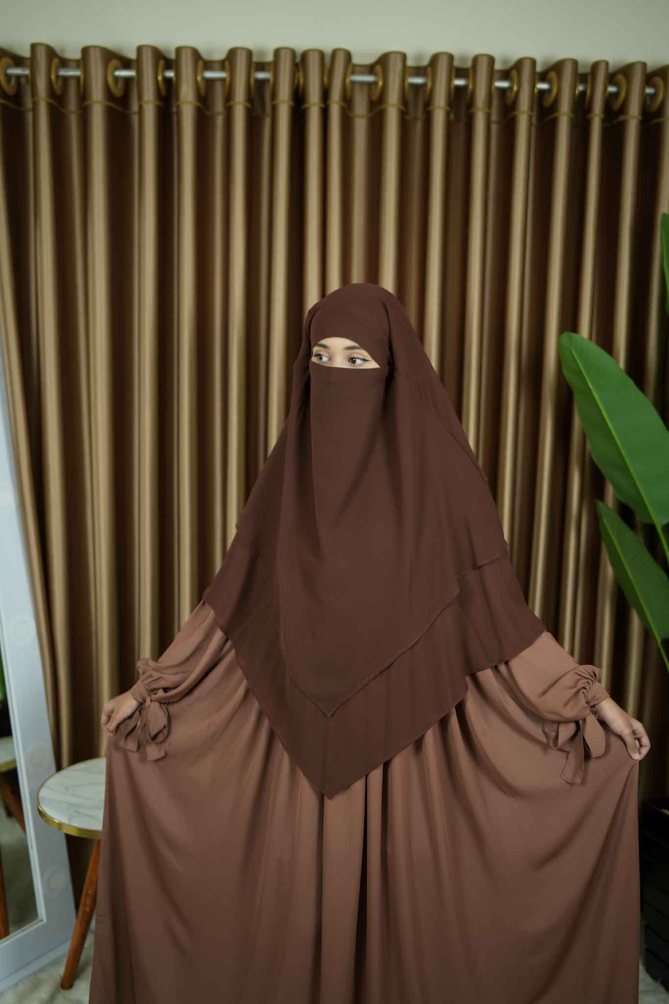 COFFEE THAEE LAYER READY HIJAB